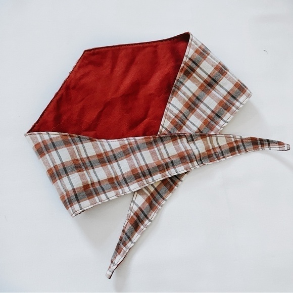 Matching Dog Bandana + Crop Top Button Down Set - Picture 5 of 6